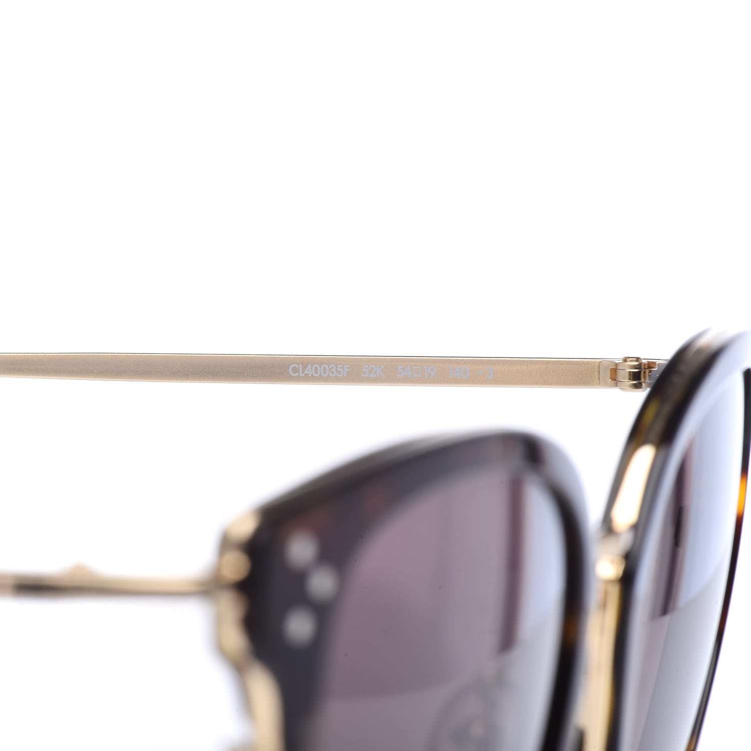 Celine Sunglasses CL 40035/F Havana Brown 5 of 6