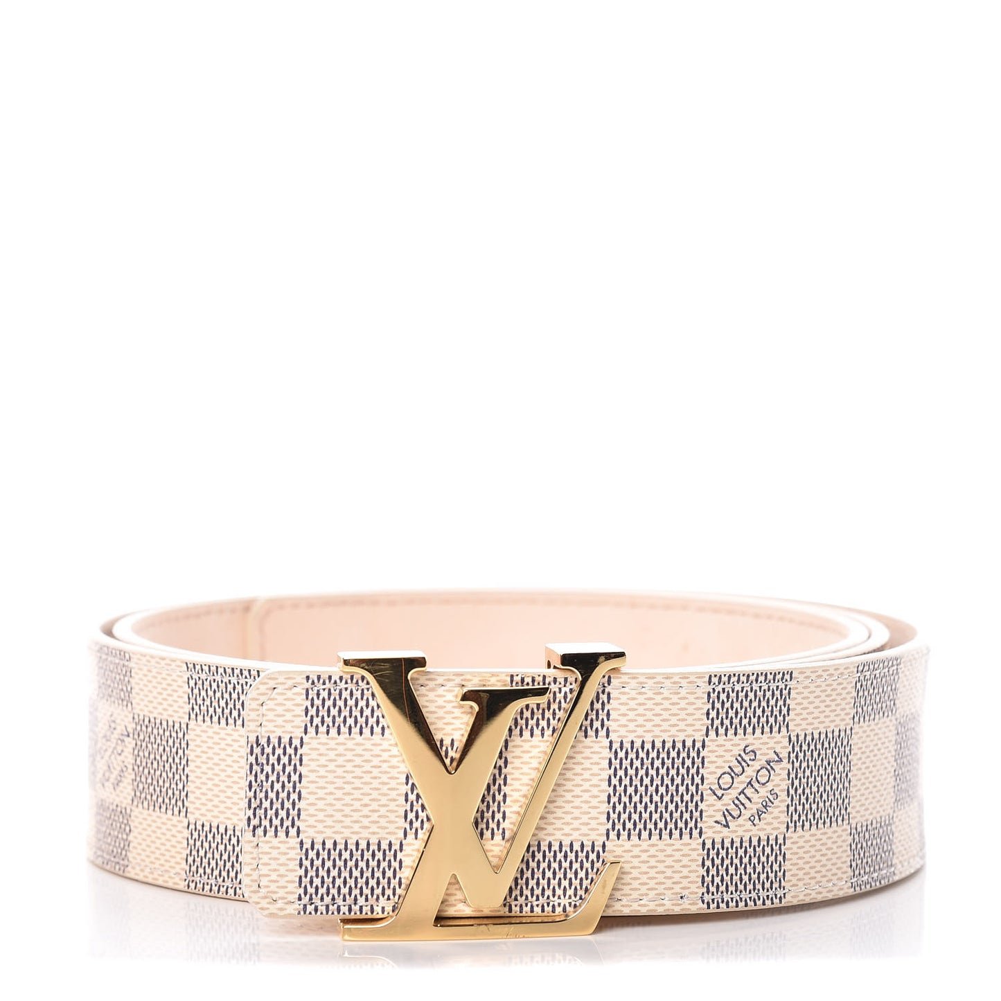 Damier Azur LV Initiales Belt 100 40
