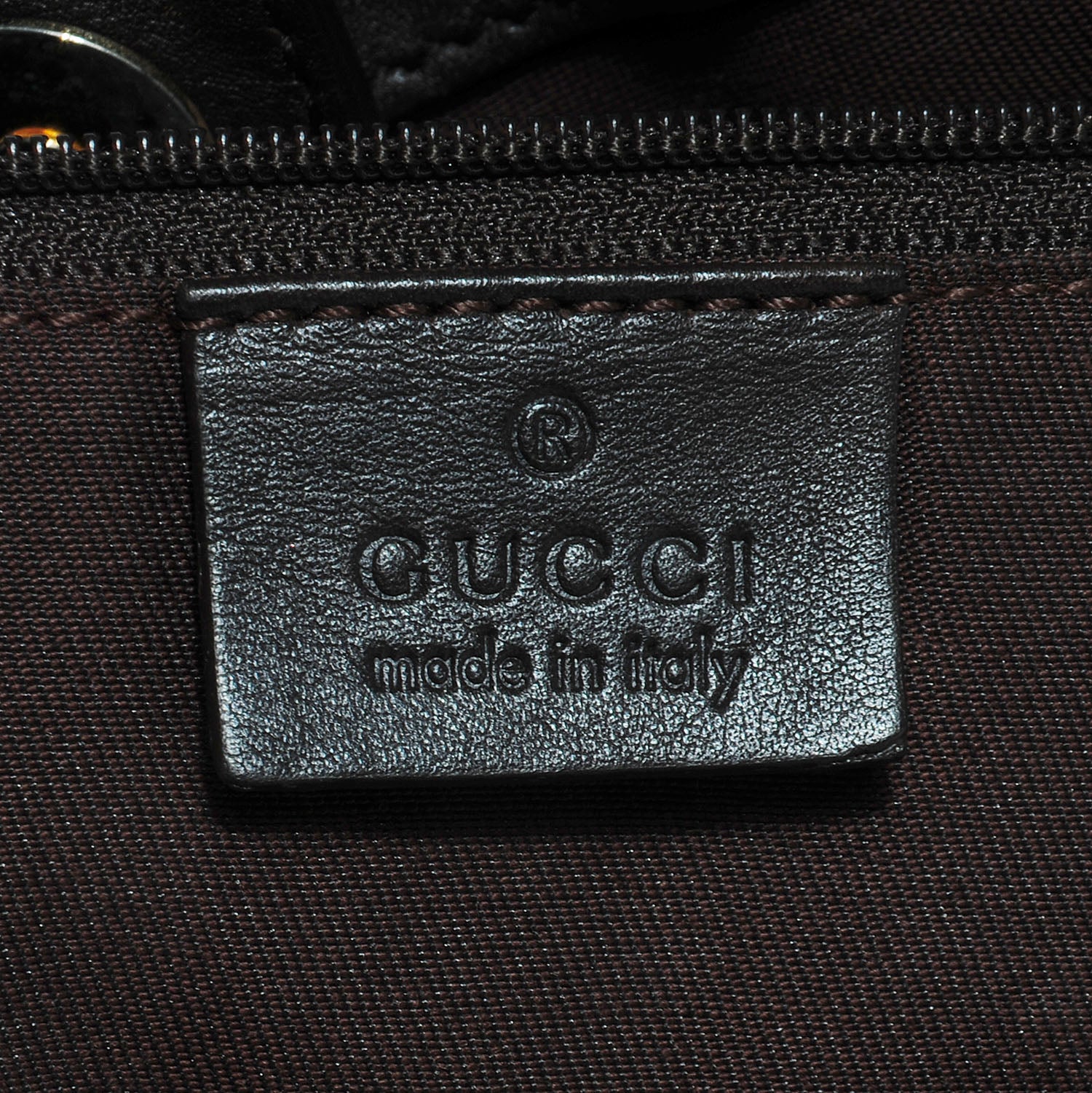 Gucci Monogram Medium Sukey Tote Dark Brown 6 of 7