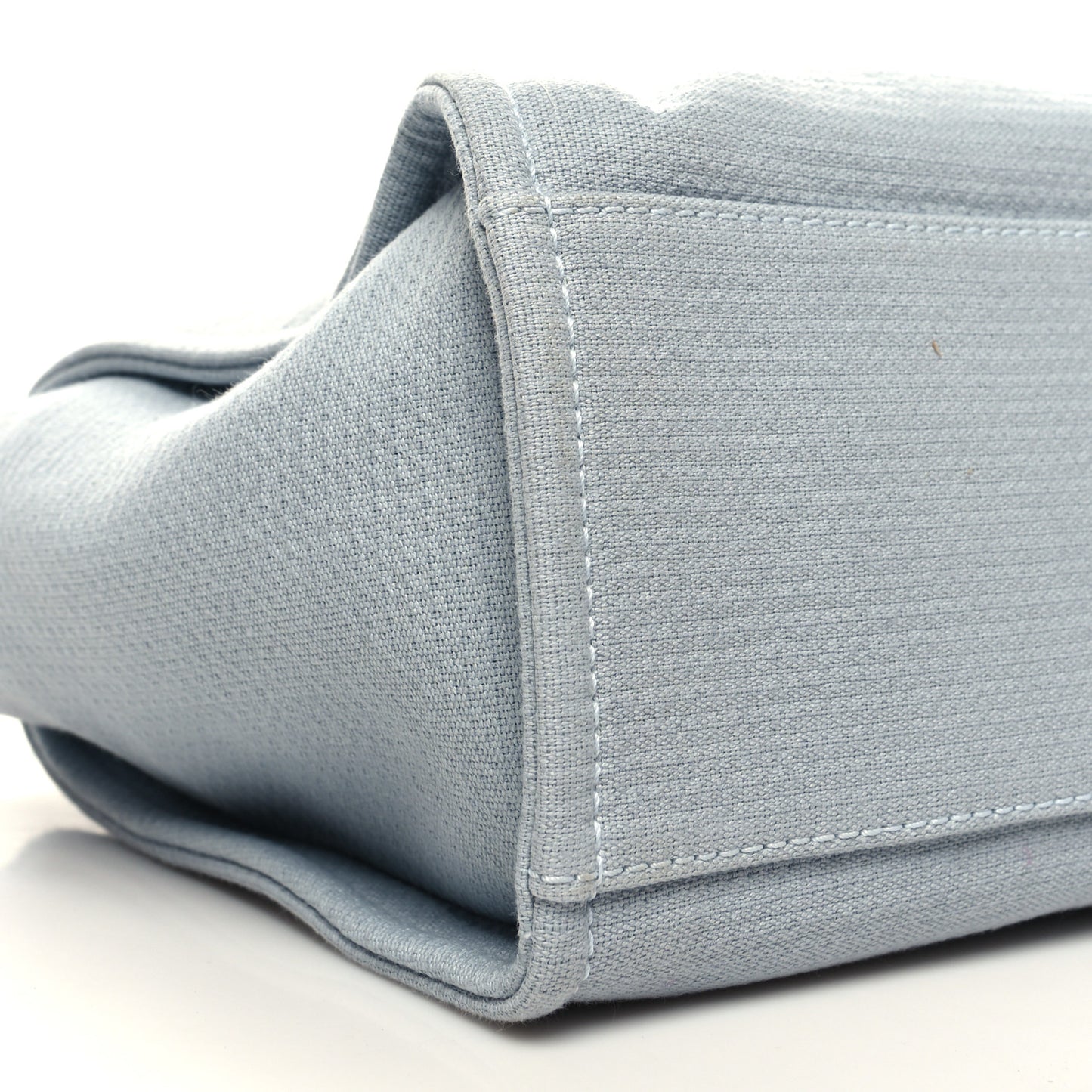Mixed Fibers Medium Deauville Tote Light Blue