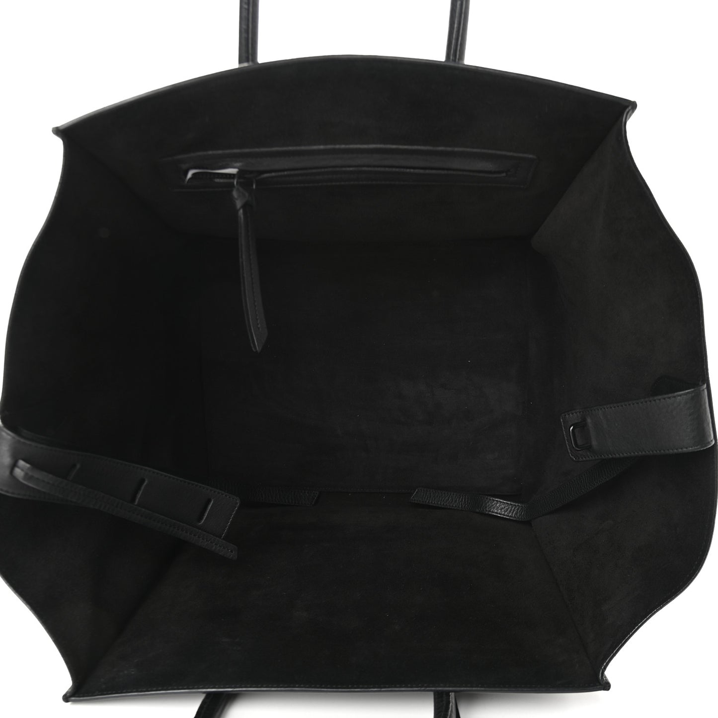 Supple Calfskin Medium Phantom Luggage Black