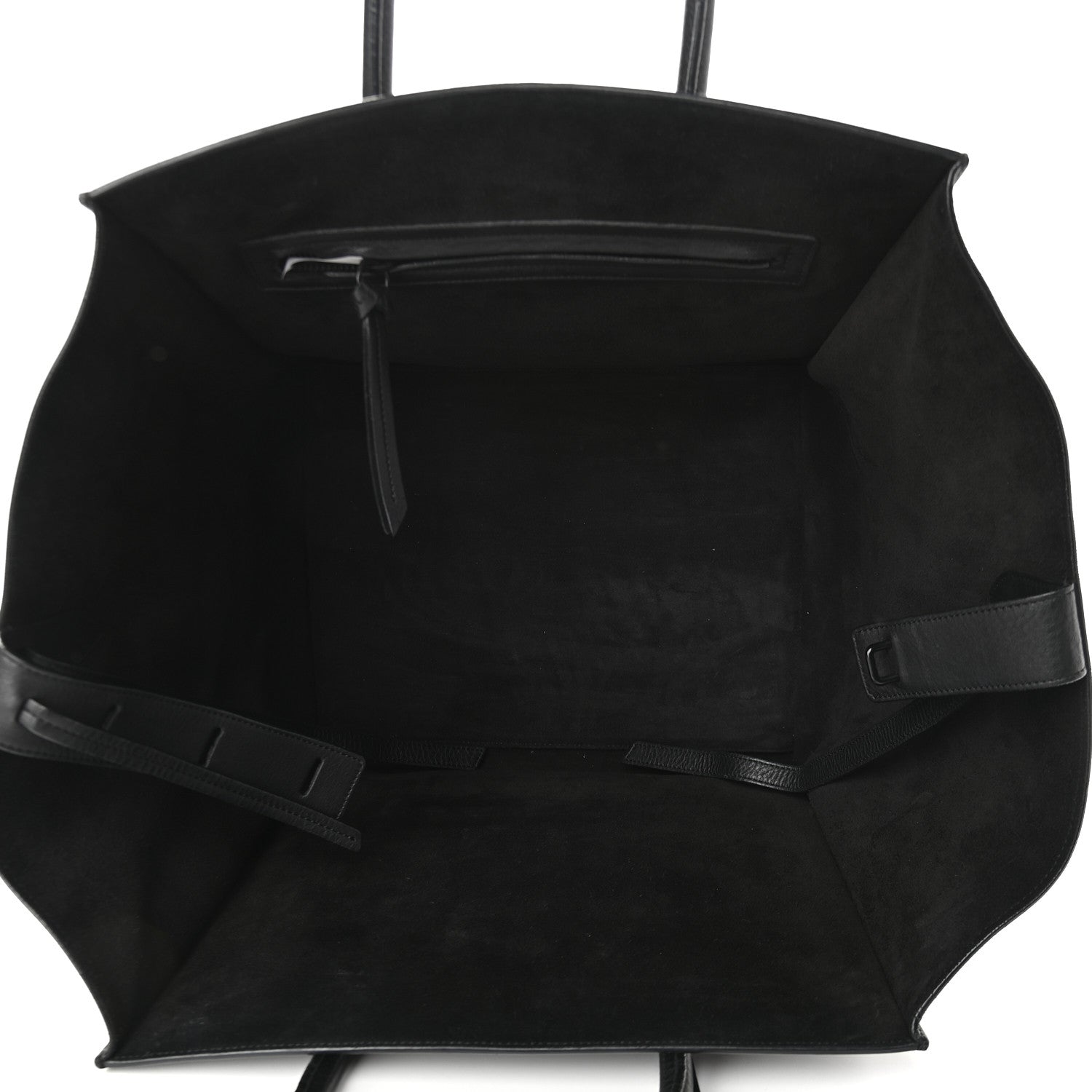 Celine Supple Calfskin Medium Phantom Luggage Black 5 of 9