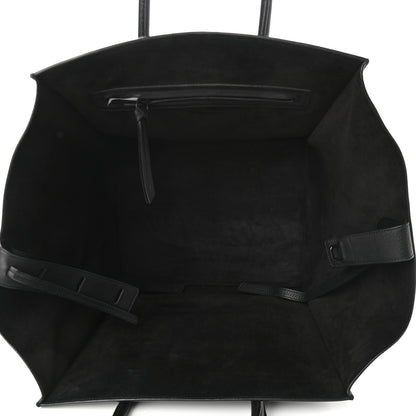 Celine Supple Calfskin Medium Phantom Luggage Black 5 of 9