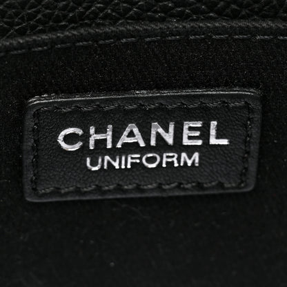 Chanel Grained Calfskin Quilted 2.55 Reissue Flap Belt Bag Clutch Black 6 of 10