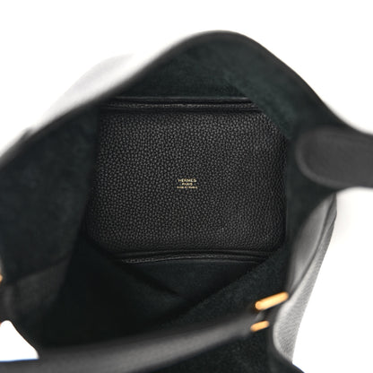 Hermes Taurillon Clemence Picotin Lock 18 PM Black 5 of 8