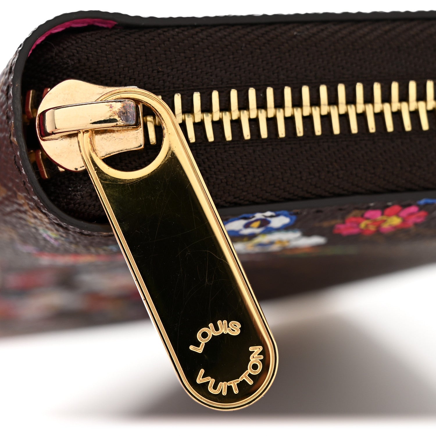 Louis Vuitton LV X TM Monogram Flowers Zippy Wallet 1890765