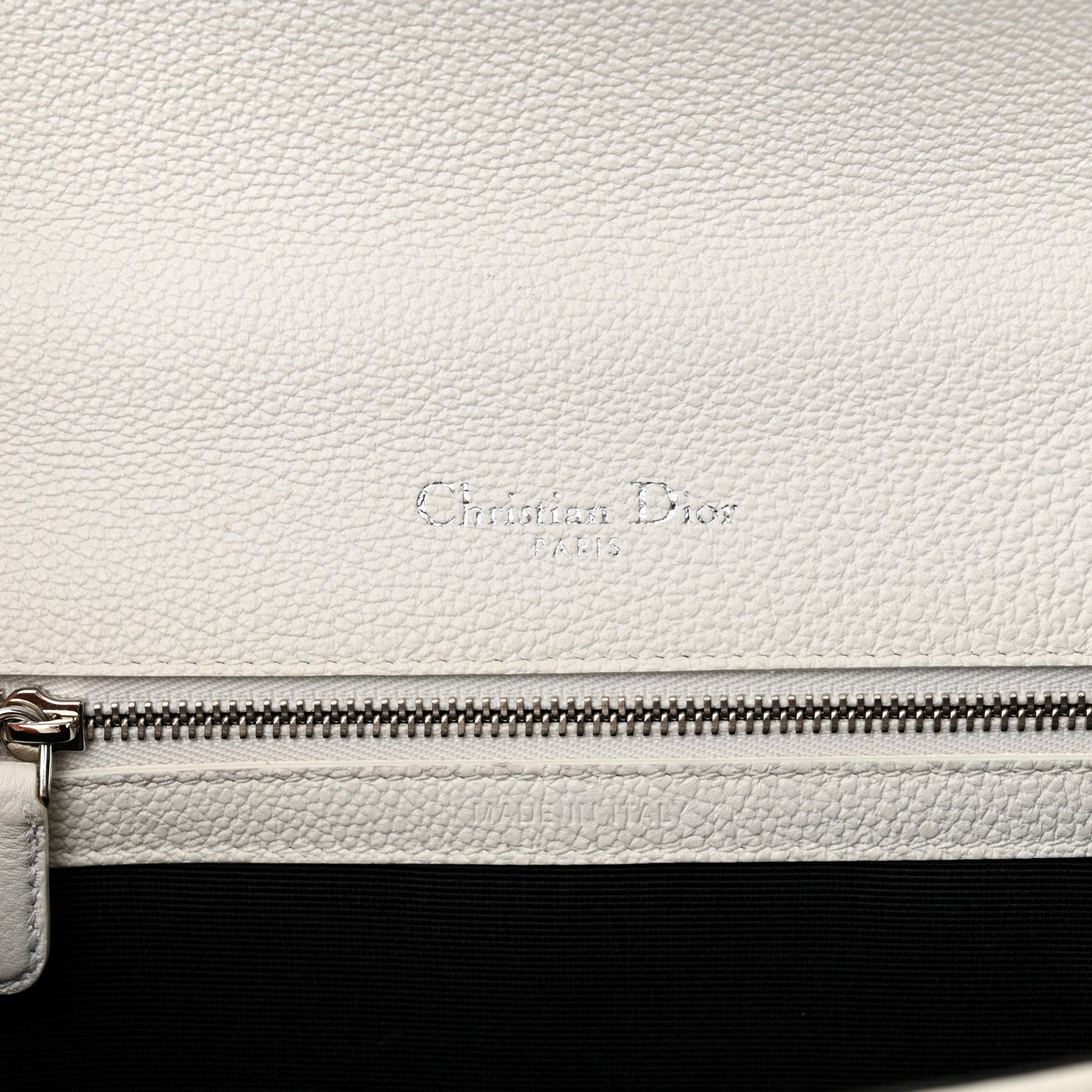 Christian Dior Calfskin Medium Diorama Flap Bag Off White 6 of 17