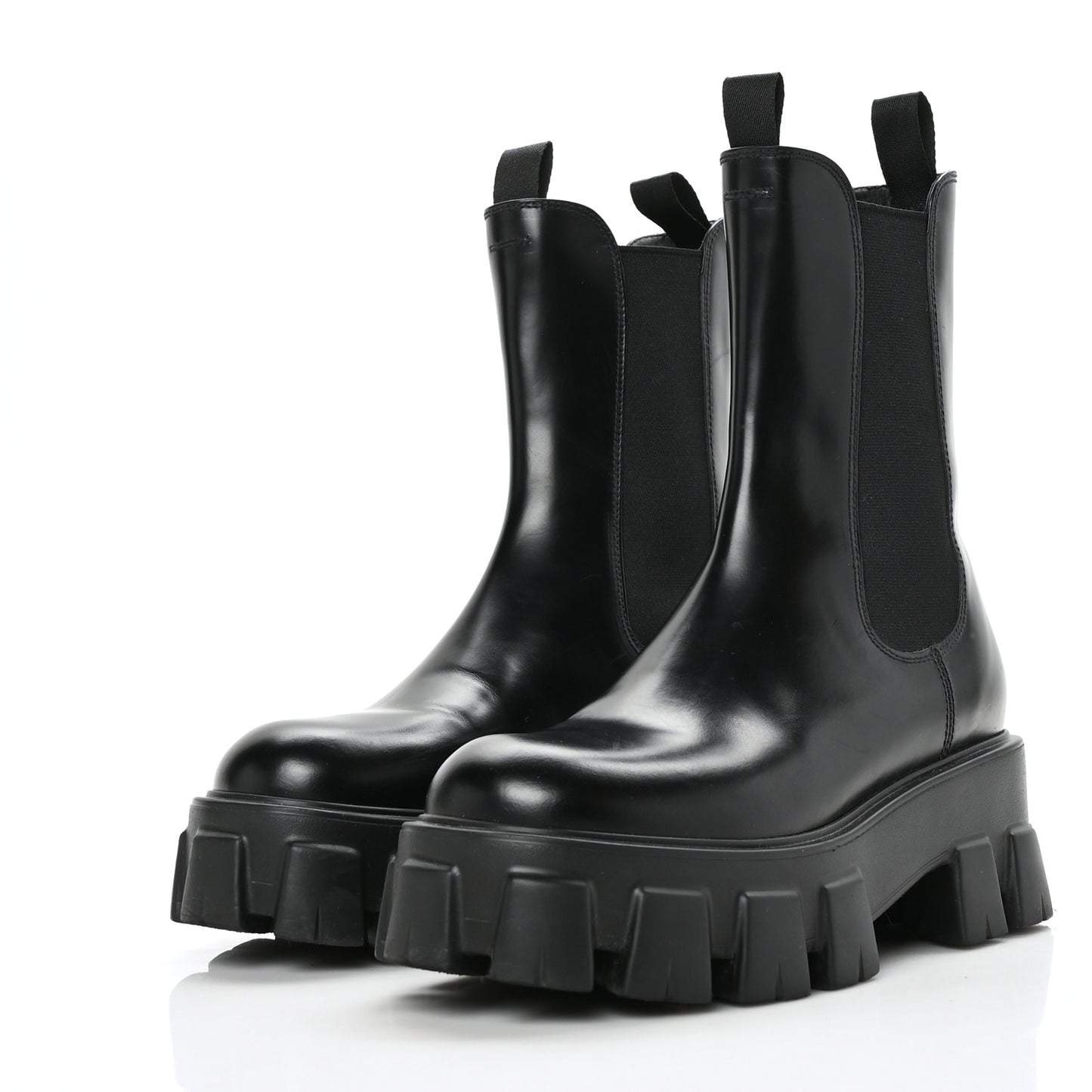 Spazzolato Rois Monolith Chelsea 55mm Tall Boots 35.5 Black