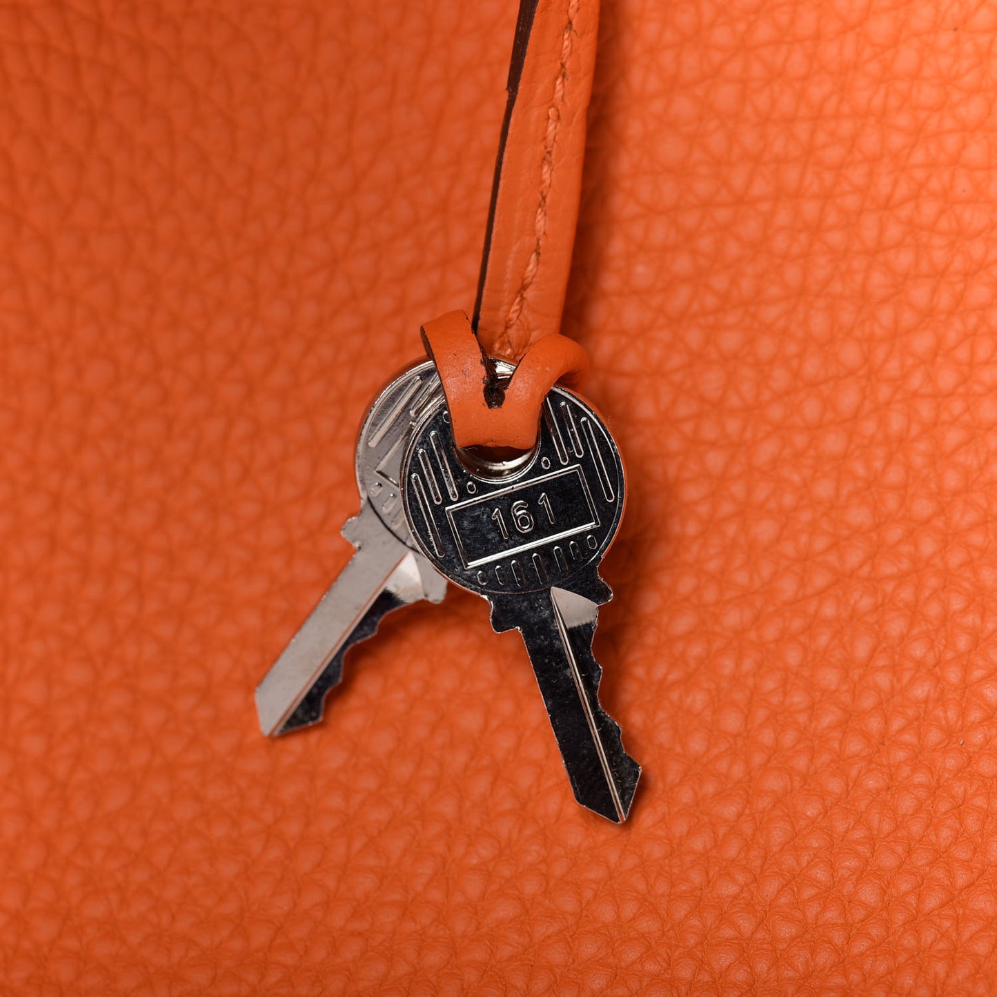 Togo Birkin 35 Orange