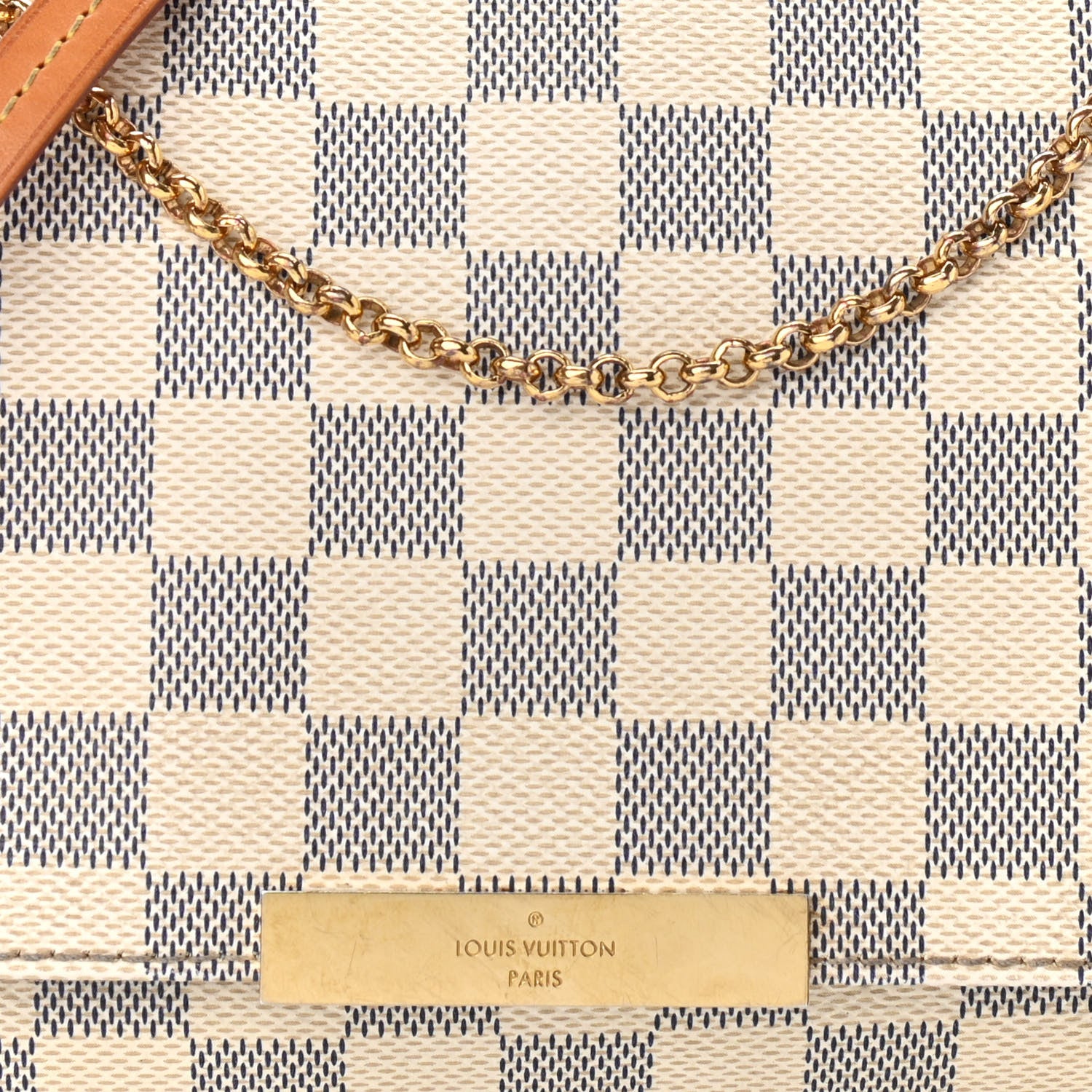 Louis Vuitton Damier Azur Favorite MM 8 of 13