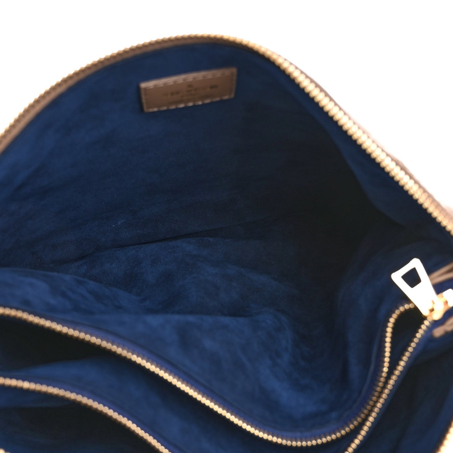 Lambskin Embossed Monogram Coussin PM Taupe