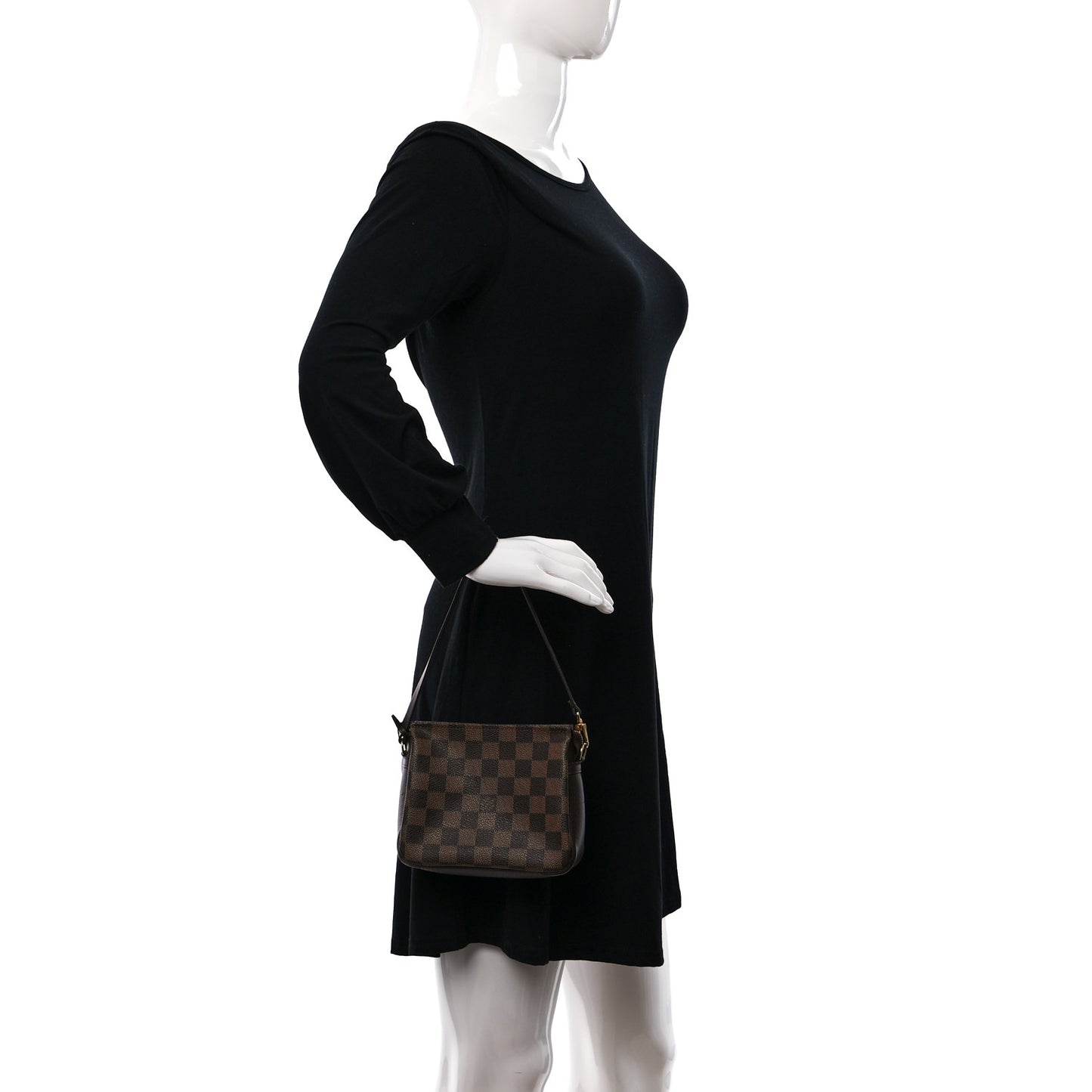 Damier Ebene Trousse Make Up Bag Pochette
