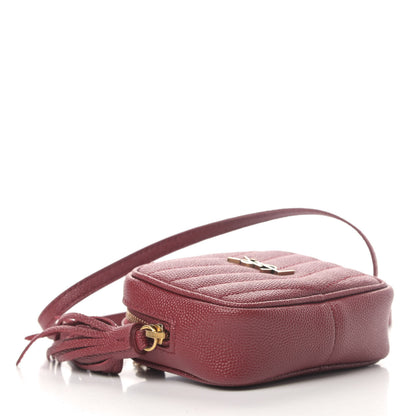 Saint Laurent Grain De Poudre Matelasse Monogram Baby Lou Camera Bag Vinyle 4 of 5