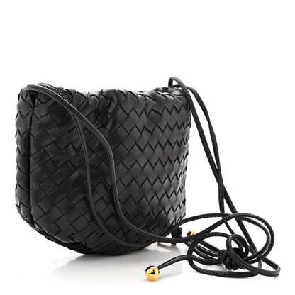Bottega Veneta BOTTEGA VENETA Nappa Intrecciato Mini Bulb Black 3 of 10