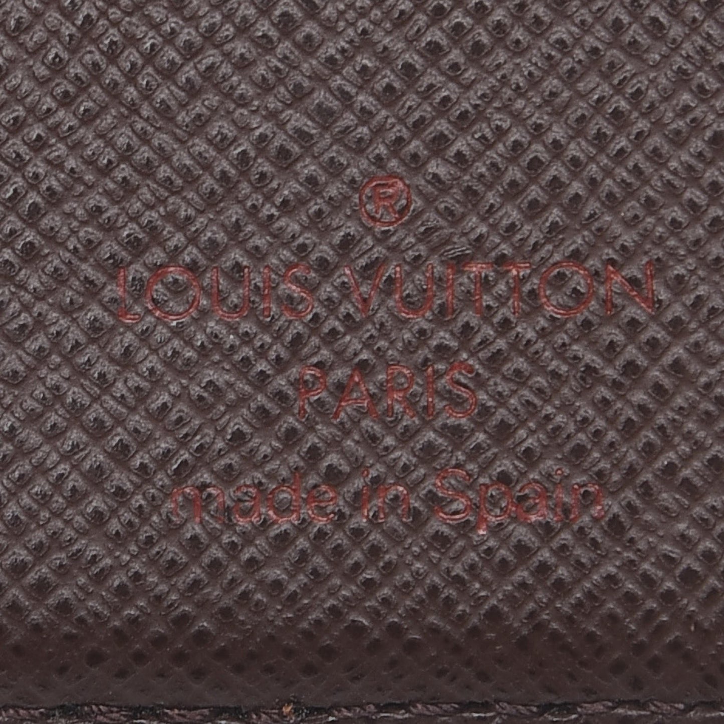 Damier Ebene Porte-Billets 6 Card Bi-Fold Wallet