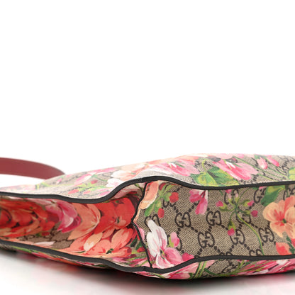 Gucci Soft GG Supreme Monogram Blooms Vertical Tote Beige Multicolor Dry Rose 9 of 10