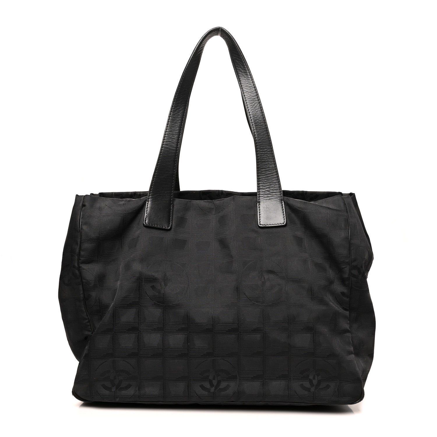 Chanel Nylon Medium Travel Tote Black 1 of 15