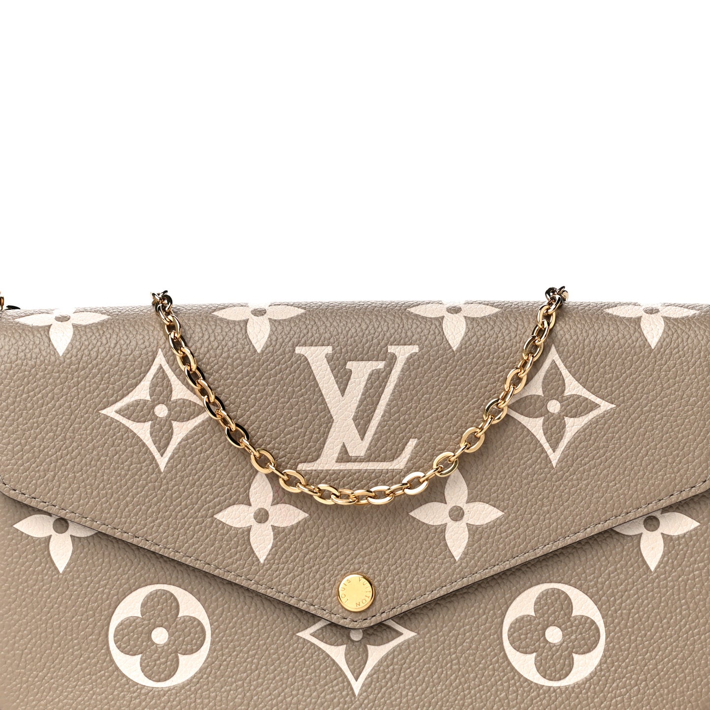 Empreinte Monogram Giant Felicie Pochette Tourterelle Creme