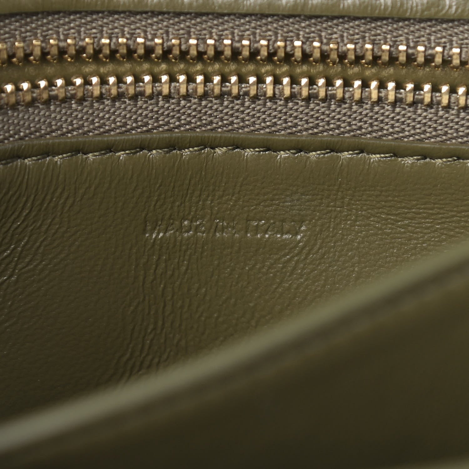 Celine Box Calfskin Small Classic Box Flap Bag Army Green 7 of 9
