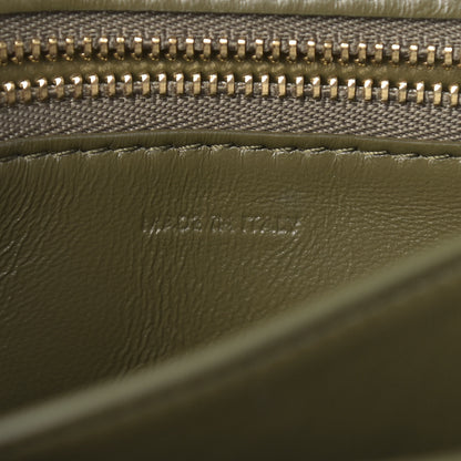 Celine Box Calfskin Small Classic Box Flap Bag Army Green 7 of 9