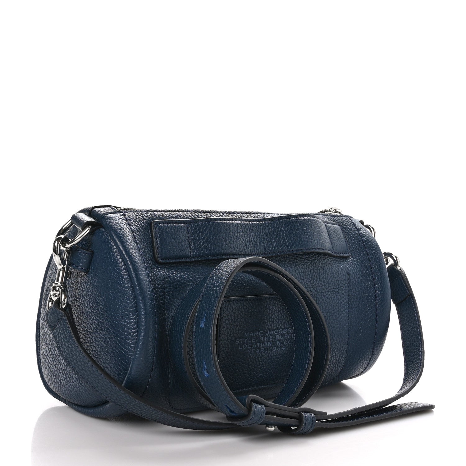 Marc Jacobs Calfskin The Duffle Bag Blue Sea 3 of 8