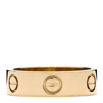 Cartier 18K Yellow Gold 5.5mm LOVE Ring 54 6.75 2 of 4