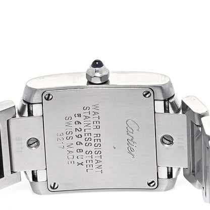 Cartier Stainless Steel 20mm Tank Francaise Quartz Watch 4 of 4