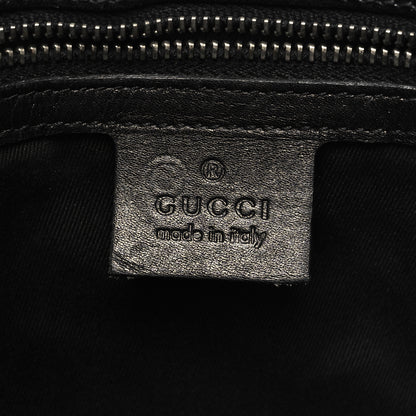 Gucci Monogram Calfskin Tote Black 6 of 10