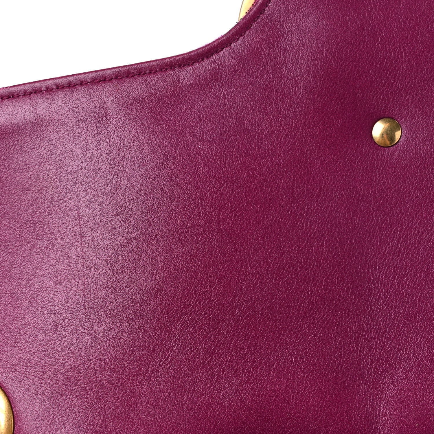 Gucci Velvet Matelasse Medium GG Marmont Shoulder Bag Fuchsia Violet Cyclamen 15 of 25