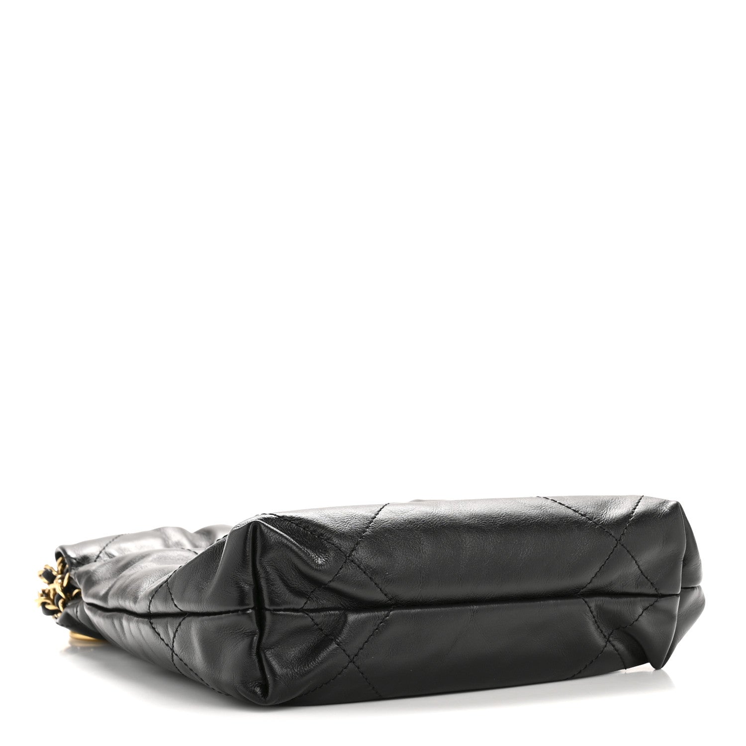 Chanel Shiny Calfskin Quilted Mini Chanel 22 Black 4 of 11