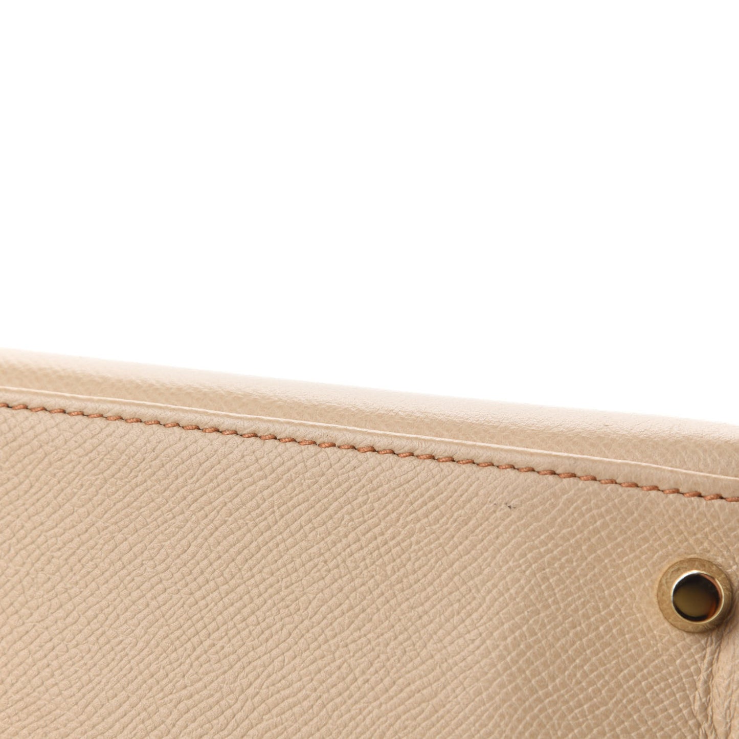 Epsom Bi-Color Horseshoe Kelly Sellier 28 Trench Gold