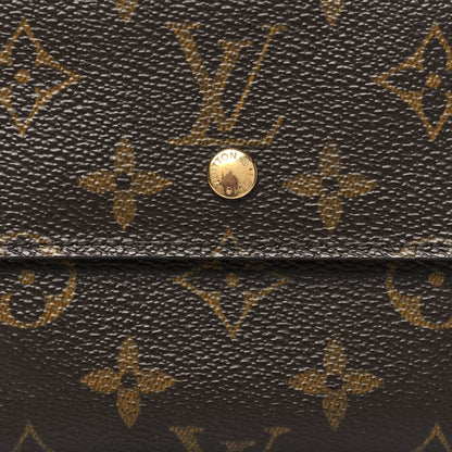 Louis Vuitton Monogram Porte-Monnaie Billets Cartes Credit Wallet 7 of 9