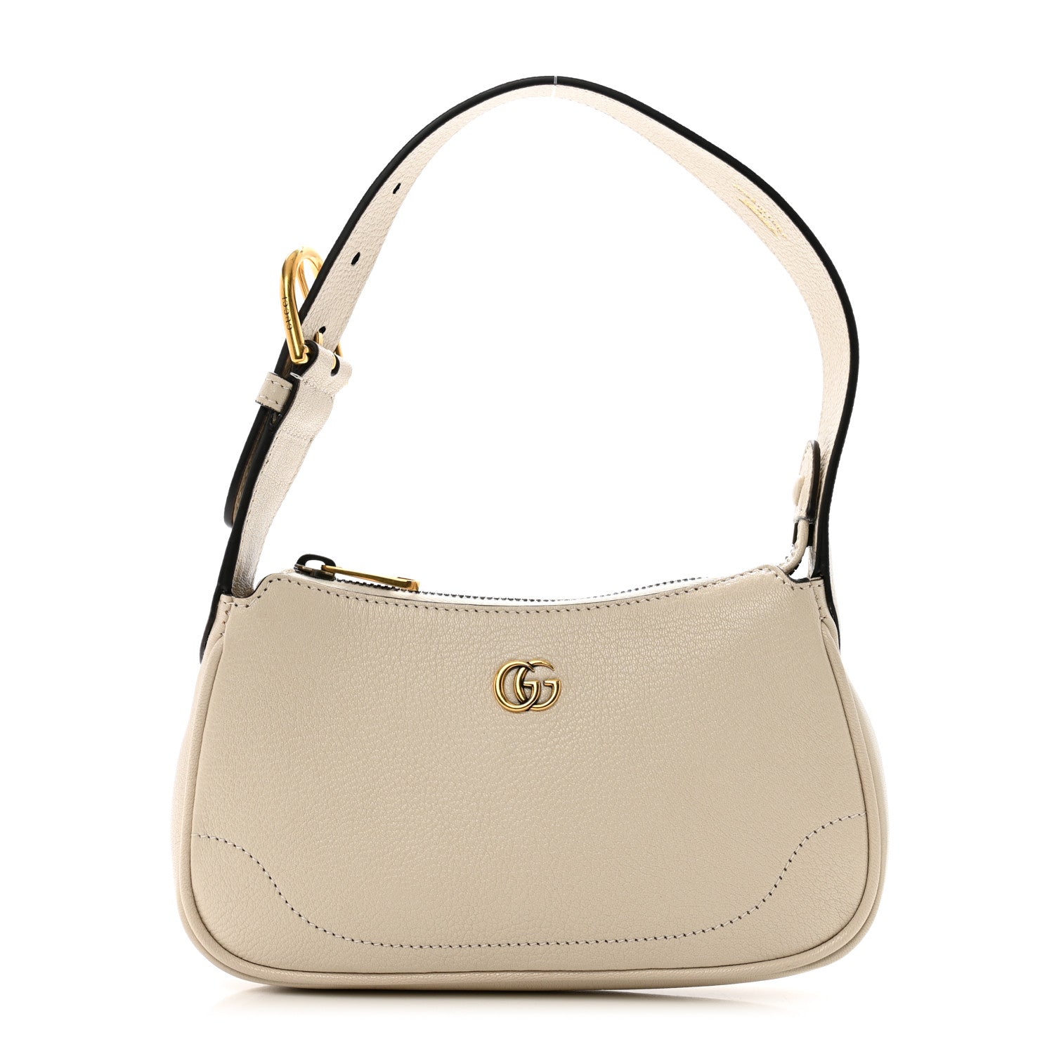 Gucci Goatskin Mini Aphrodite Shoulder Bag Mystic White 1668745