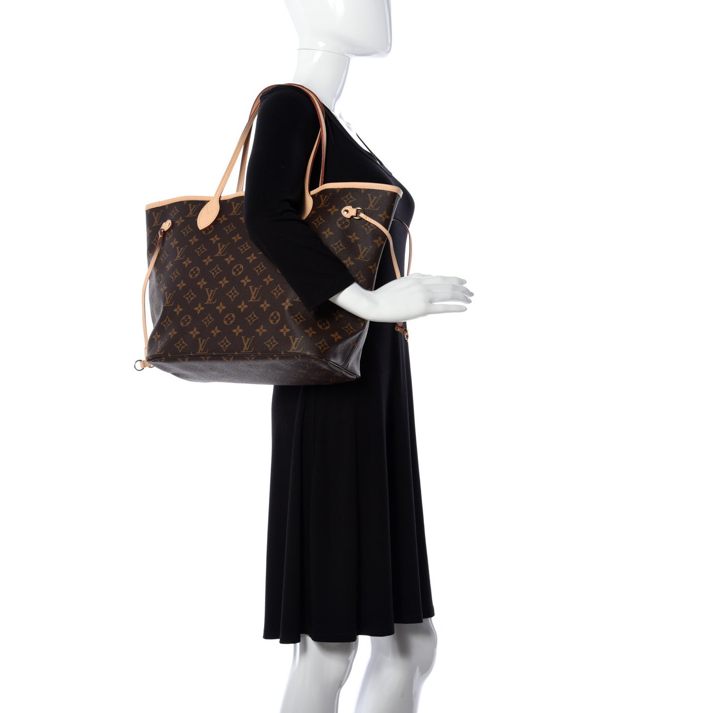 Monogram Neo Neverfull MM Pivoine