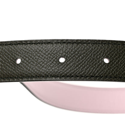 Hermes Swift Epsom 24mm Constance H Belt 70 28 Mauve Pale Vert De Gris 5 of 7