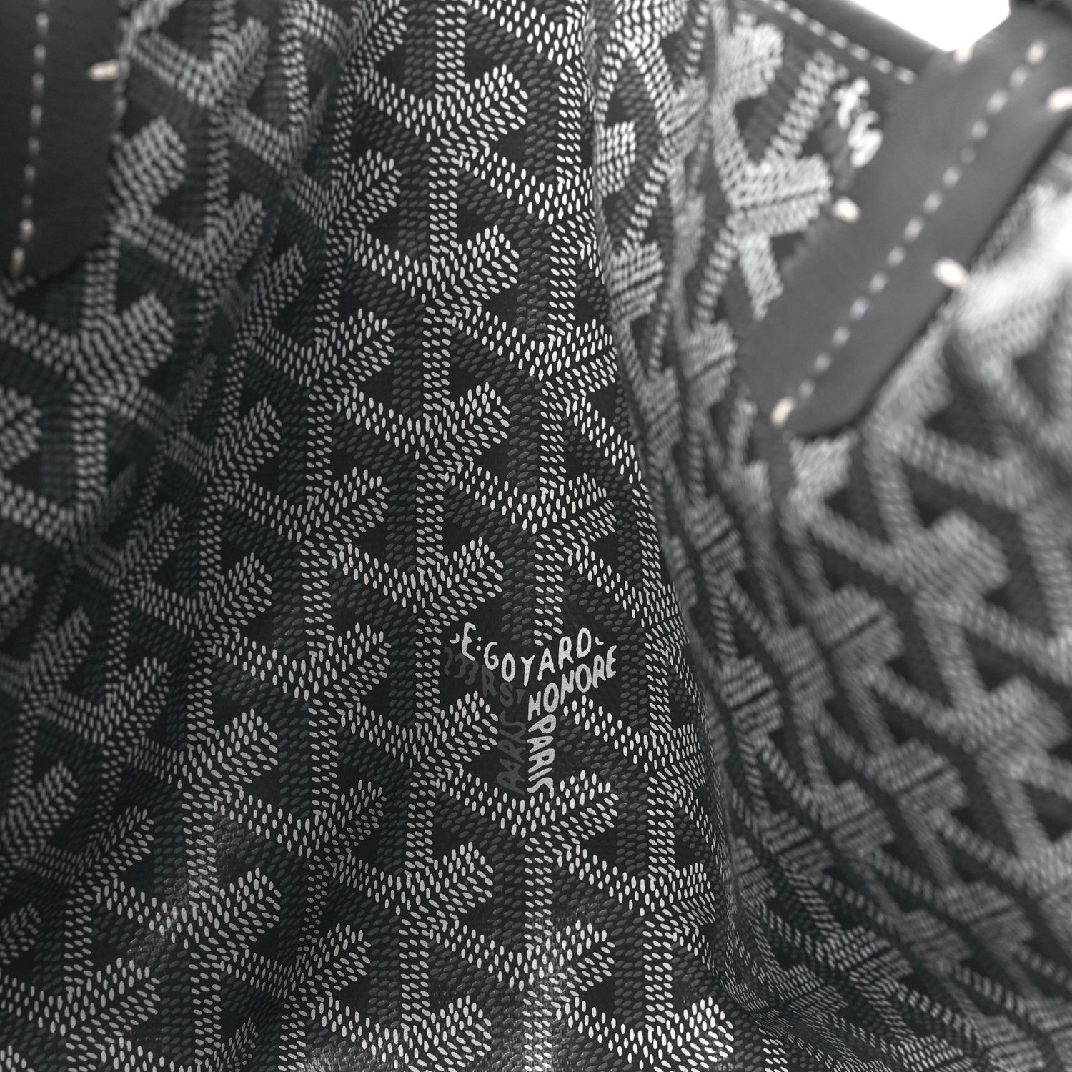 Goyard Goyardine Reversible Anjou GM Grey 10 of 18