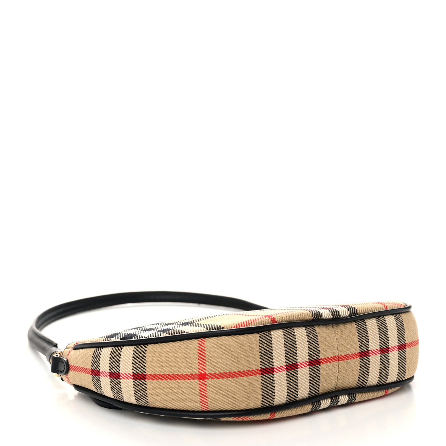 Vintage Check Calfskin Olympia Slim Pouch Archive Beige