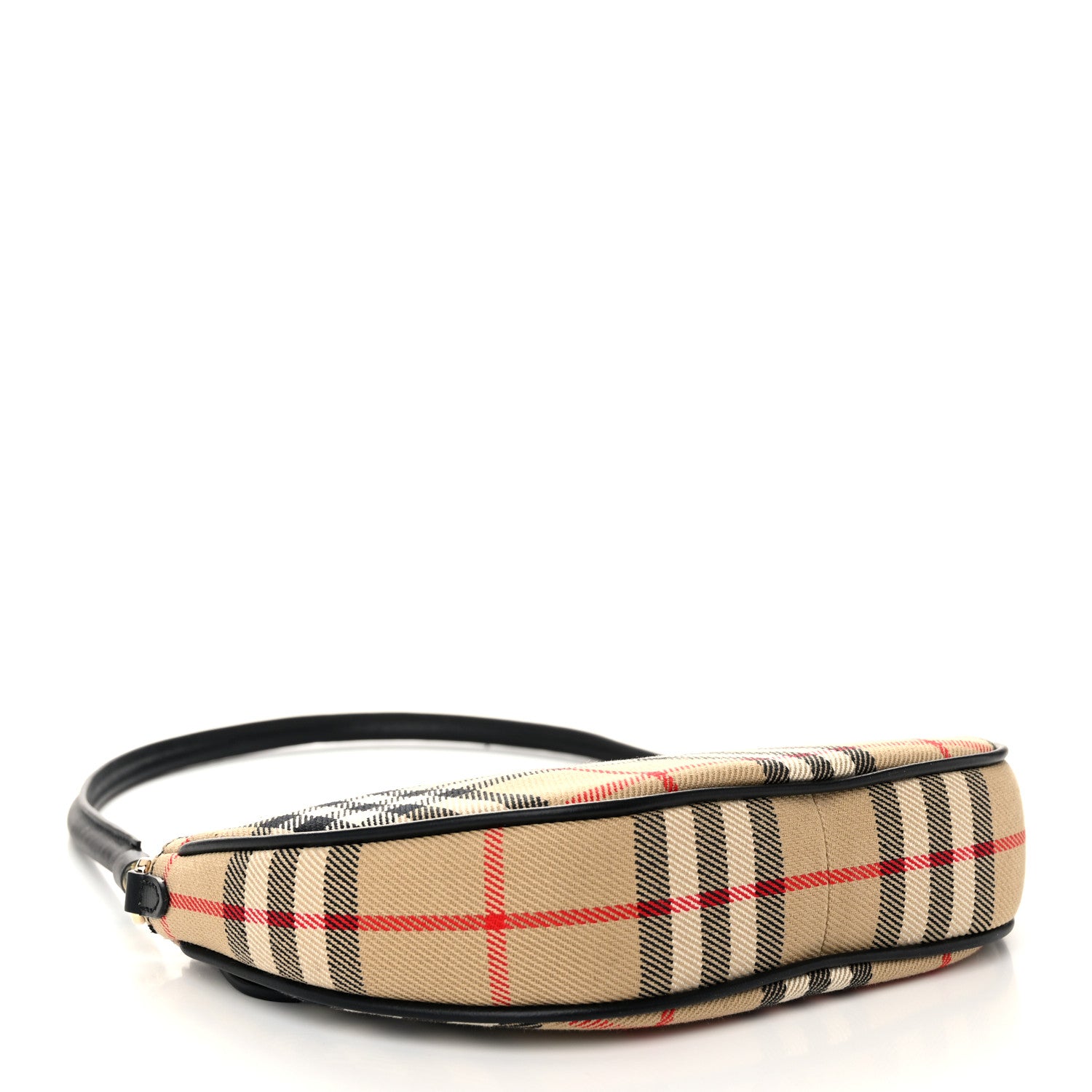 Burberry Vintage Check Calfskin Olympia Slim Pouch Archive Beige 4 of 10