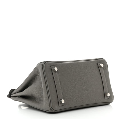 Hermes Togo Birkin 25 Gris Meyer 4 of 15