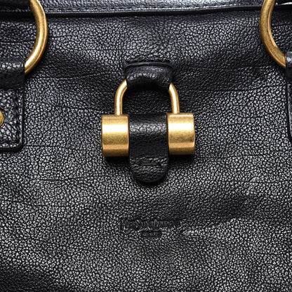 Saint Laurent Calfskin Oversized Muse Black 10 of 10