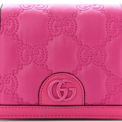 Gucci Nylon Calfskin Enamel GG Matelasse Mini Chain Bag Lovely 8 of 10