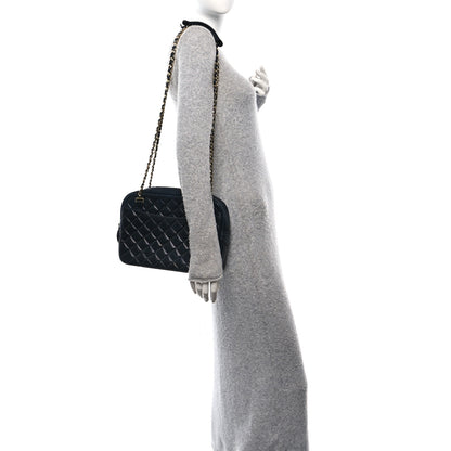Chanel Lambskin Quilted Shoulder Bag Black 2 of 10