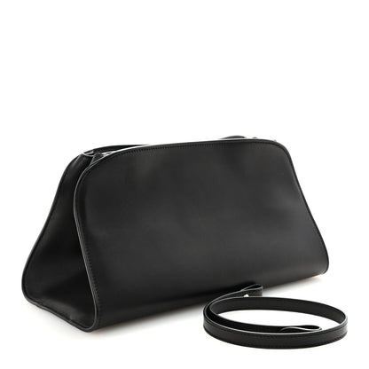 The Row Smooth Calfskin Peggy Bag Black 3 of 9