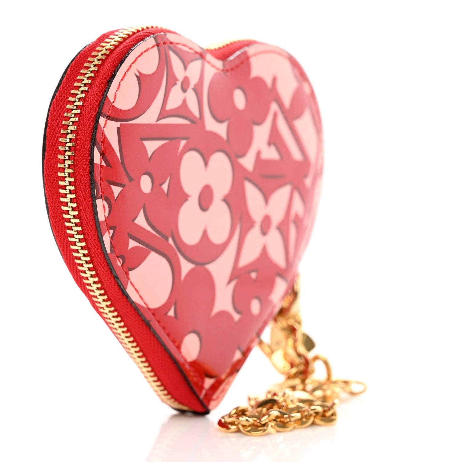 Louis Vuitton Patent Sweet Monogram Coeur Heart Coin Purse Pomme D&#039;Amour 3 of 7