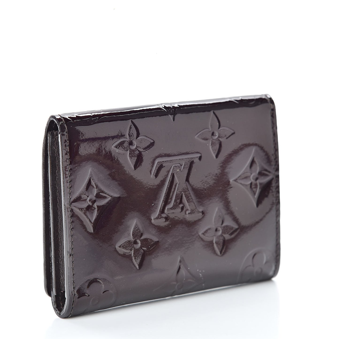 Vernis Business Card Holder Amarante