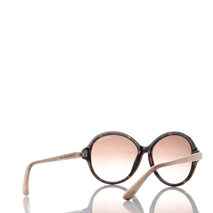 Tom Ford Round Milena Sunglasses TF343 Havana 4 of 7