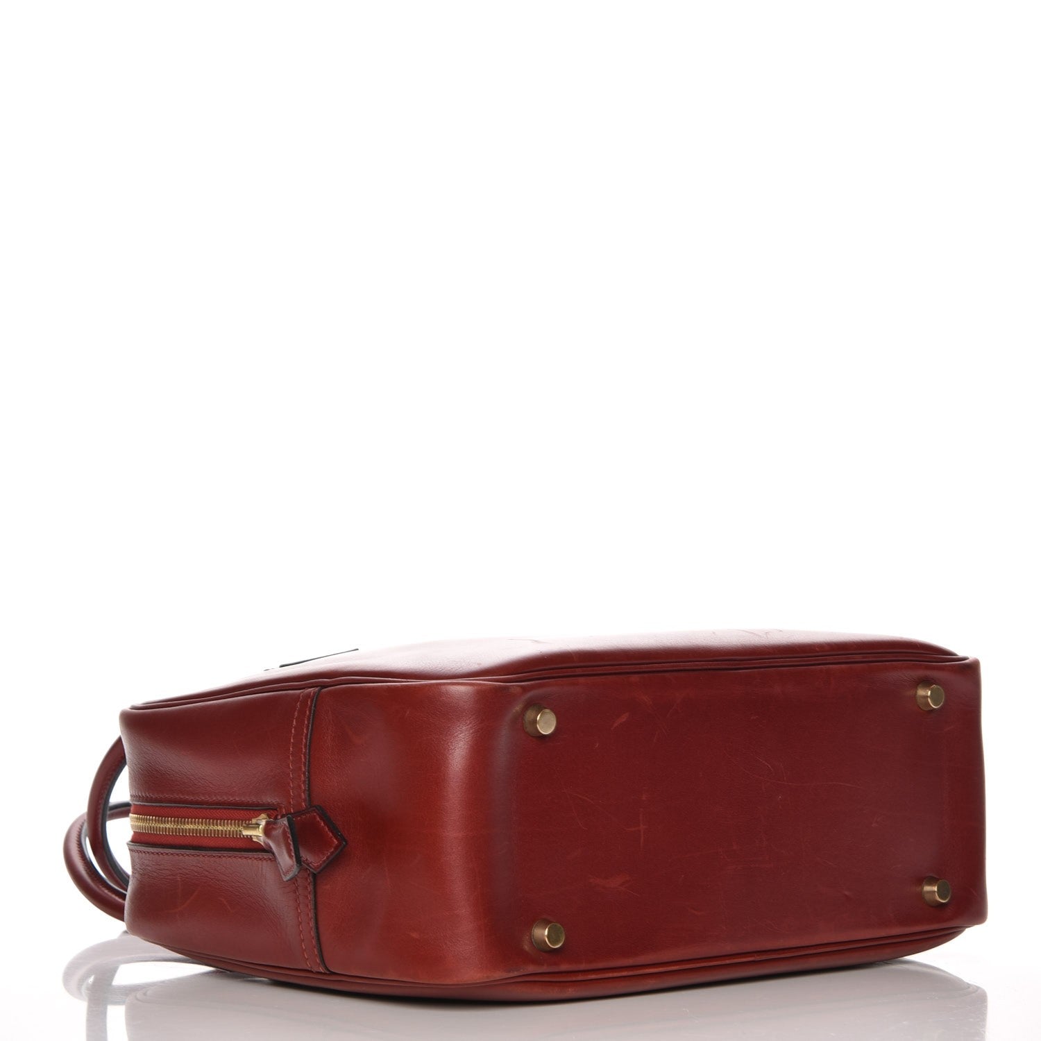 Hermes Box Plume 28 Rouge H 4 of 13