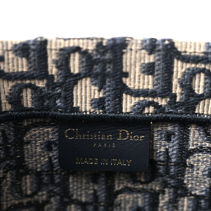 Christian Dior Oblique Large Book Tote Blue Multicolor 6 of 10