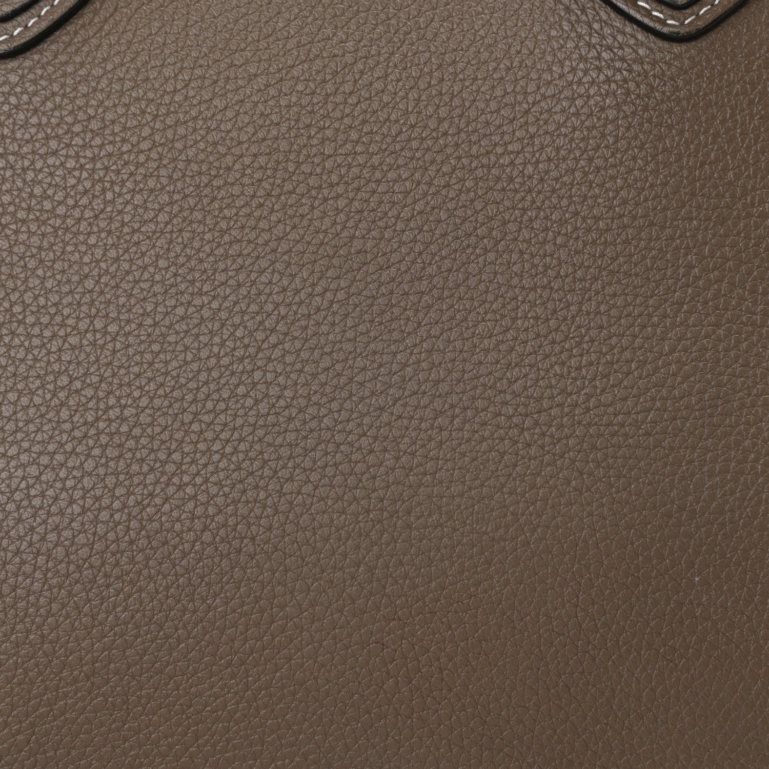 Celine Drummed Calfskin Mini Luggage Souris 7 of 12