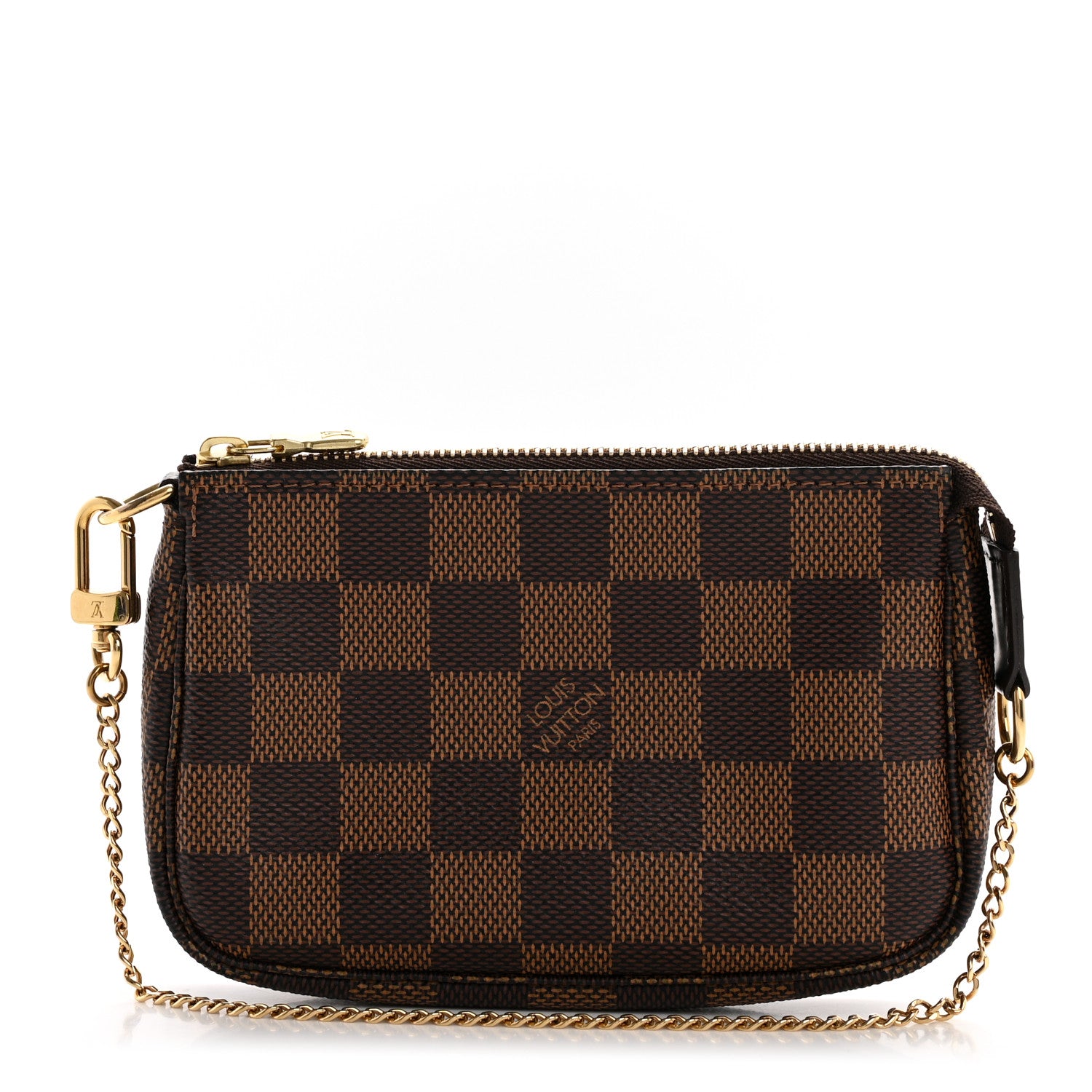 Louis Vuitton Damier Ebene Mini Pochette Accessories 1 of 8
